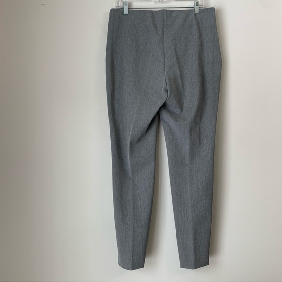 VINCE CAMUTO Gray Elastic Waist Side Zip Skinny Trouser Dress Pants Size 10 - Picture 3 of 9